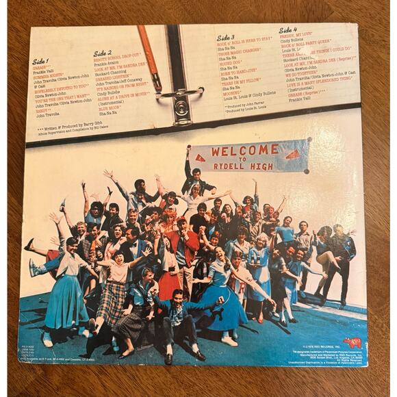 Original 1978 Grease Soundtrack Double LP. - Picture 2 of 9